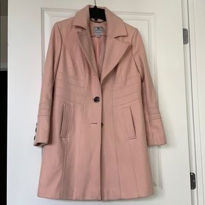 Worthingtong blush pink wool coat sz.S petite